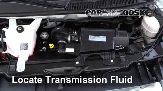 2017 GMC Savana 2500 4.8L V8 FlexFuel Extended Cargo Van Liquide de transmission Vérifier le niveau de liquide